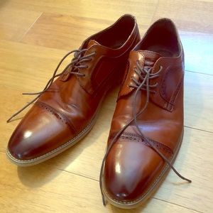 DICKINSON Cap Toe Oxford Dress Shoes